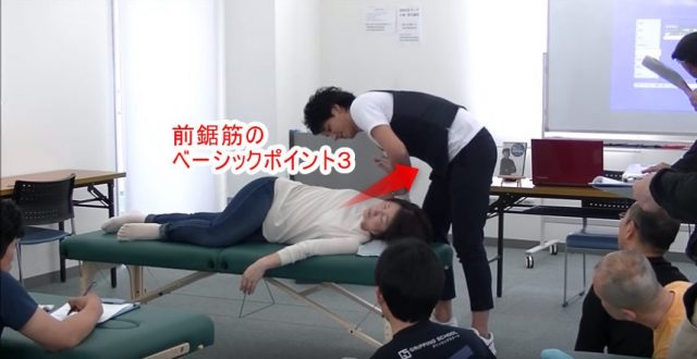 前鋸筋のベーシックポイント3