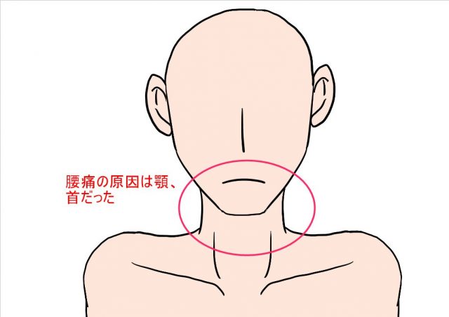 腰の痛みは首からくることが多い