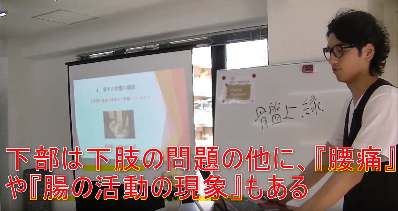 42-05_下部は下肢の問題の他に、『腰痛』や『腸の活動の現象』もある
